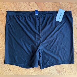 Swimsuits for All Black Swim Bottom Shorts ~ Size 32  RN 88842